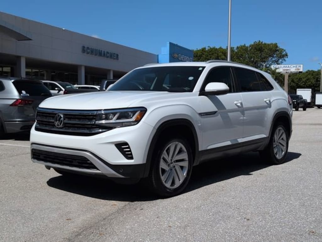 Used 2021 Volkswagen Atlas Cross Sport 2.0T SE w/Technology SUV