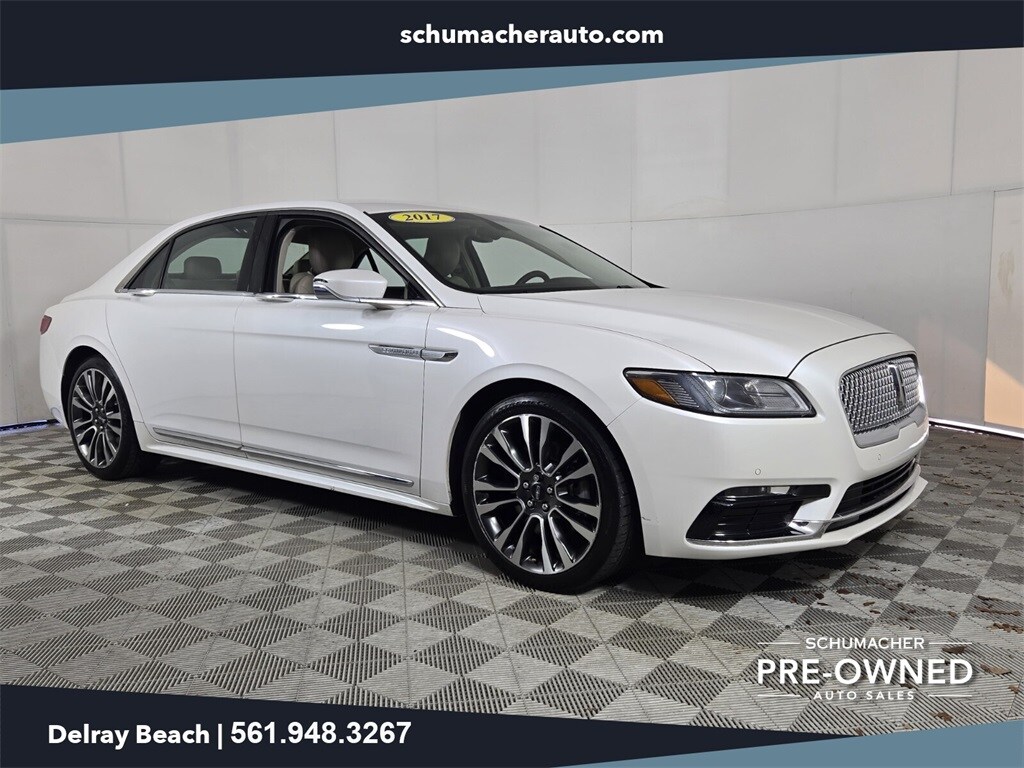Used 2017 Lincoln Continental Select Sedan