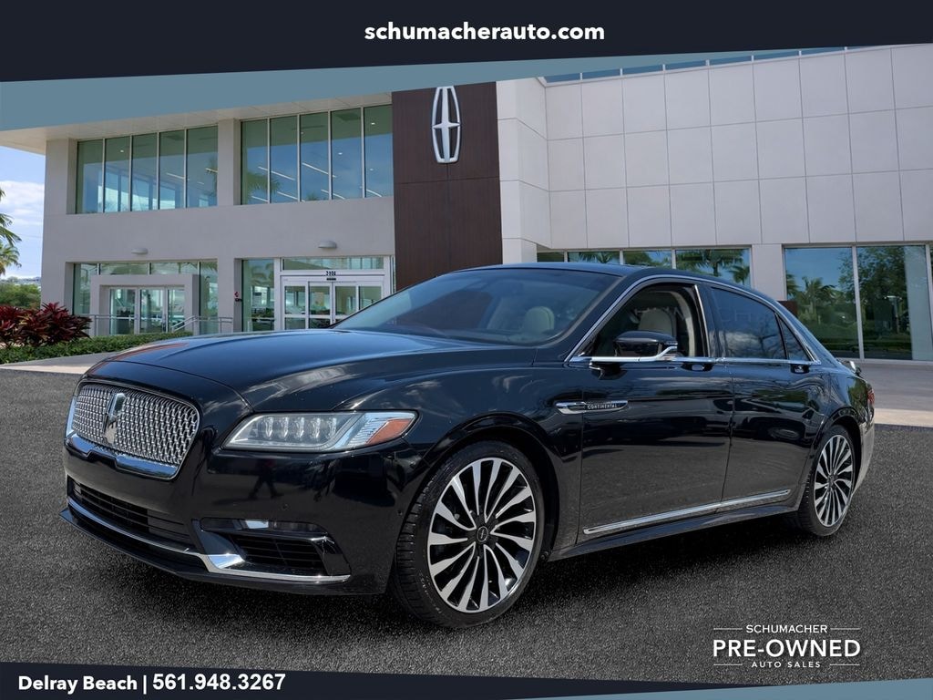 Used 2018 Lincoln Continental Black Label Sedan