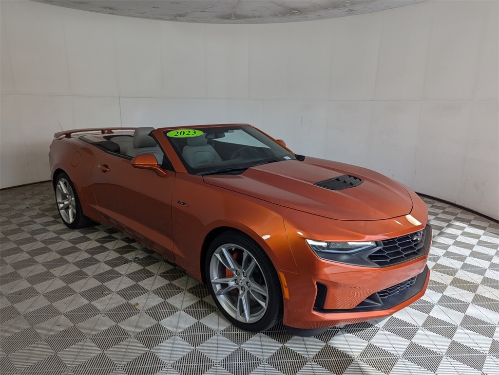 Used 2023 Chevrolet Camaro LT1 with VIN 1G1FE3D76P0100790 for sale in Delray Beach, FL