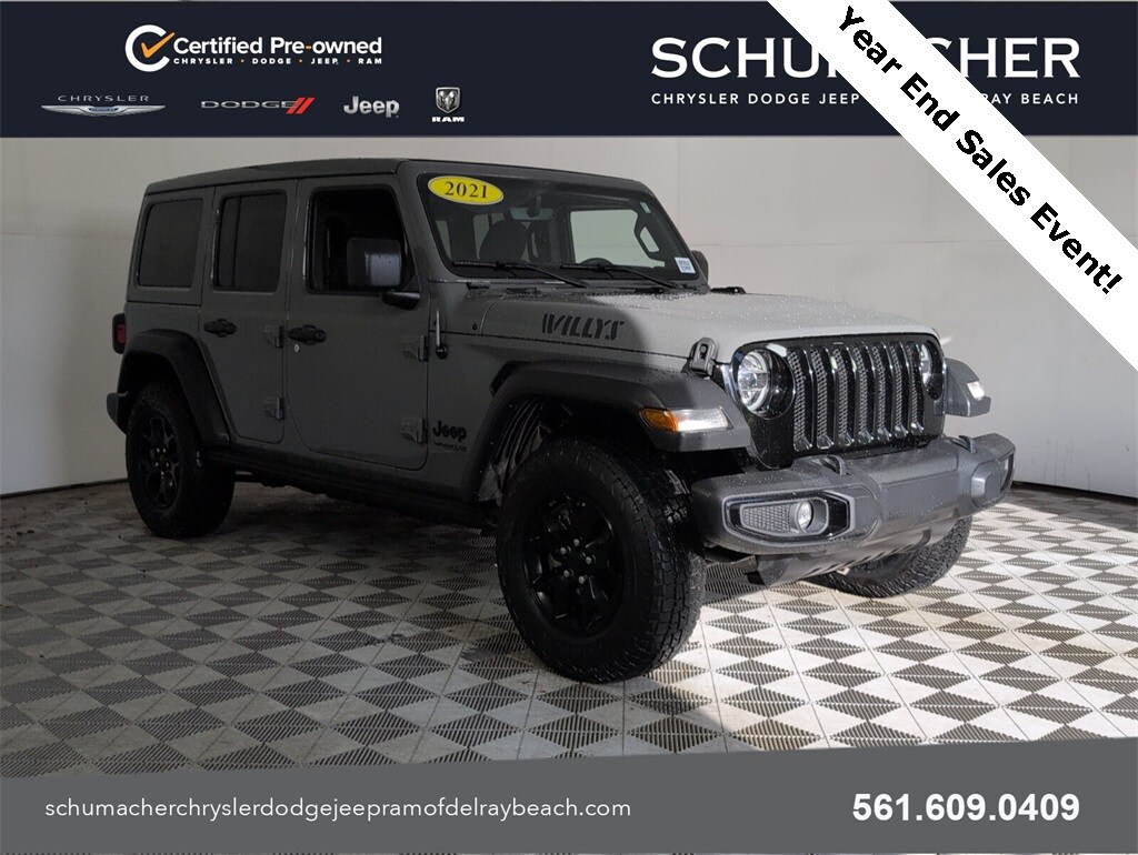 Used 2021 Jeep Wrangler Unlimited Sport SUV