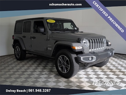 2023 Jeep Wrangler 4-DOOR SAHARA 4X4 SUV