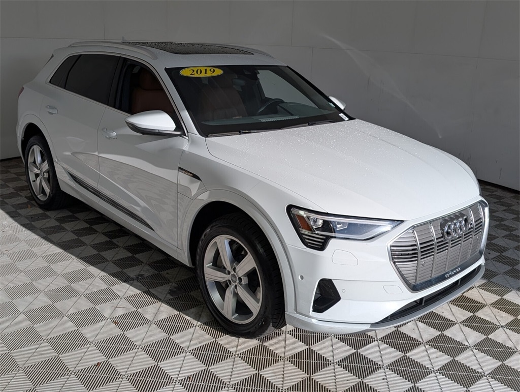 Used 2019 Audi e-tron Premium Plus with VIN WA1LAAGE2KB024397 for sale in Delray Beach, FL