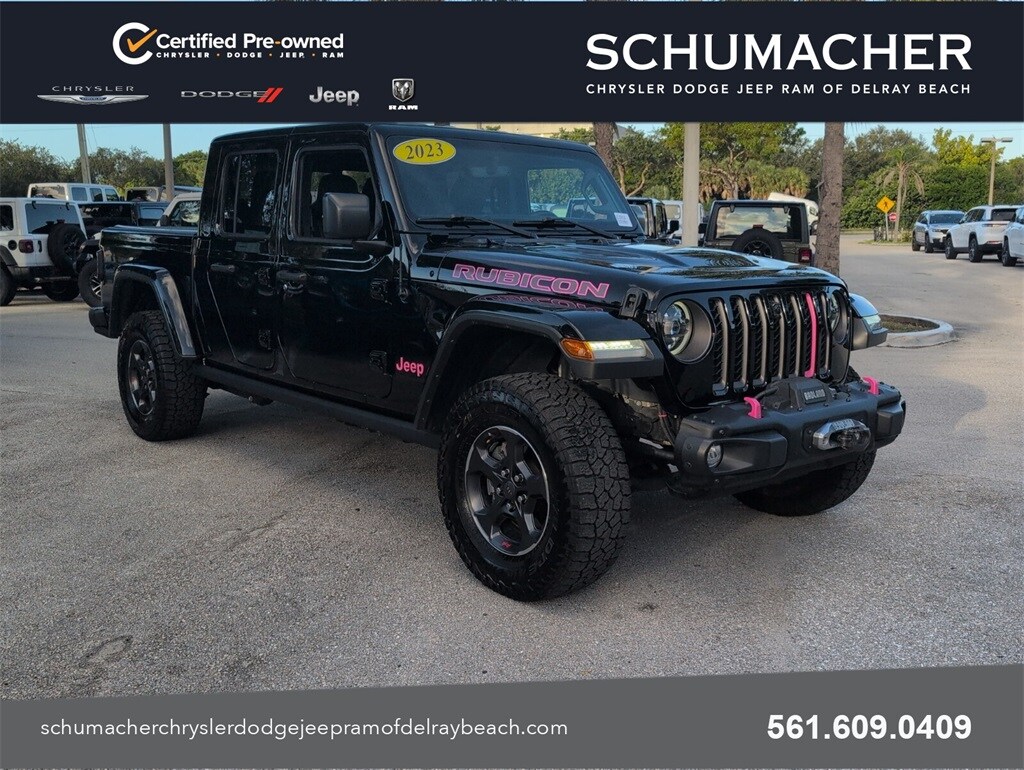 Used 2023 Jeep Gladiator Rubicon Truck Crew Cab
