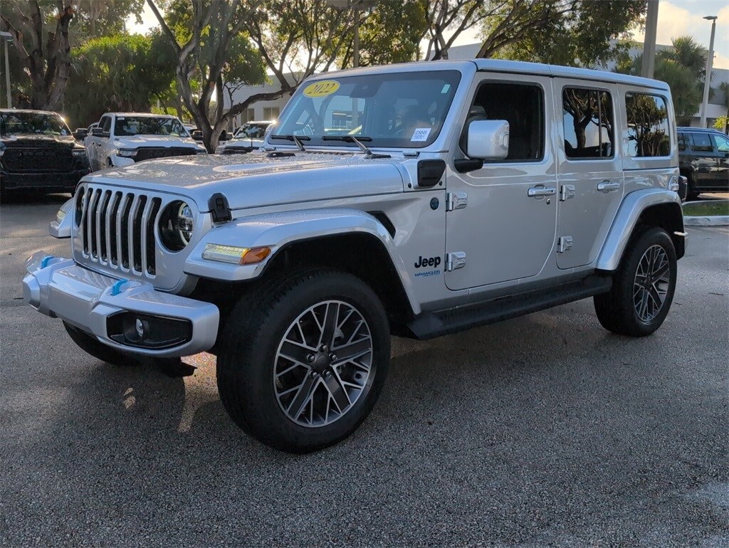 Used 2022 Jeep Wrangler Unlimited 4xe Sahara SUV