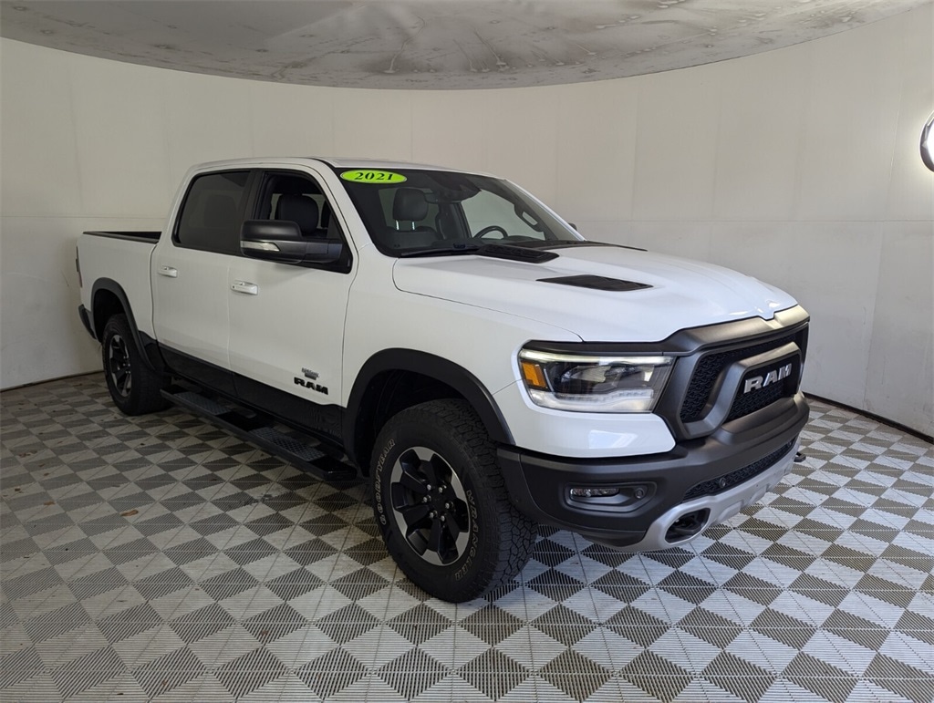 Used 2021 RAM Ram 1500 Pickup Rebel with VIN 1C6SRFLT0MN527995 for sale in Delray Beach, FL