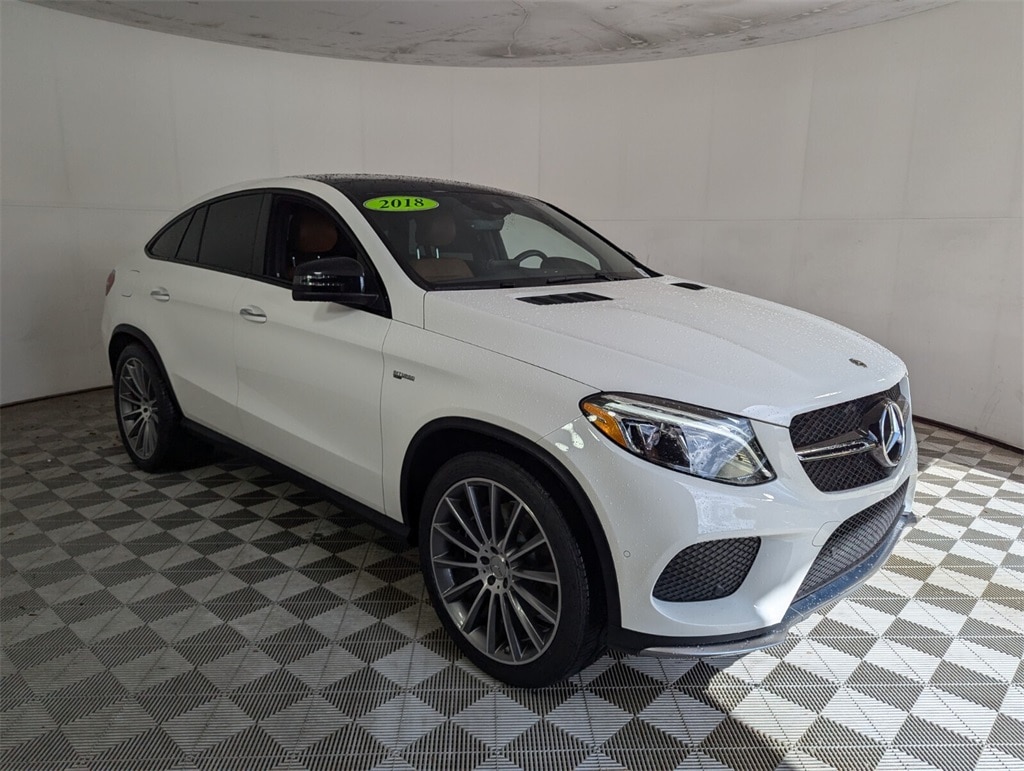 Used 2018 Mercedes-Benz GLE-Class Coupe GLE43 AMG with VIN 4JGED6EB0JA099045 for sale in Delray Beach, FL