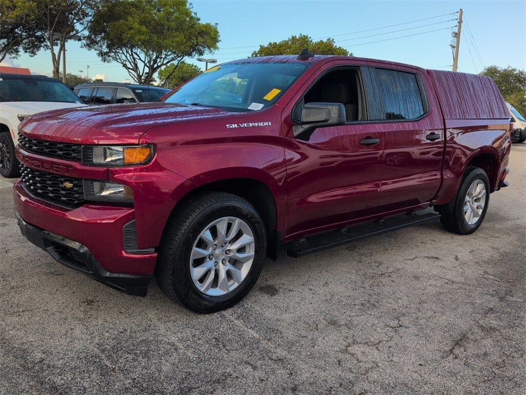 Used 2021 Chevrolet Silverado 1500 Custom Truck Crew Cab