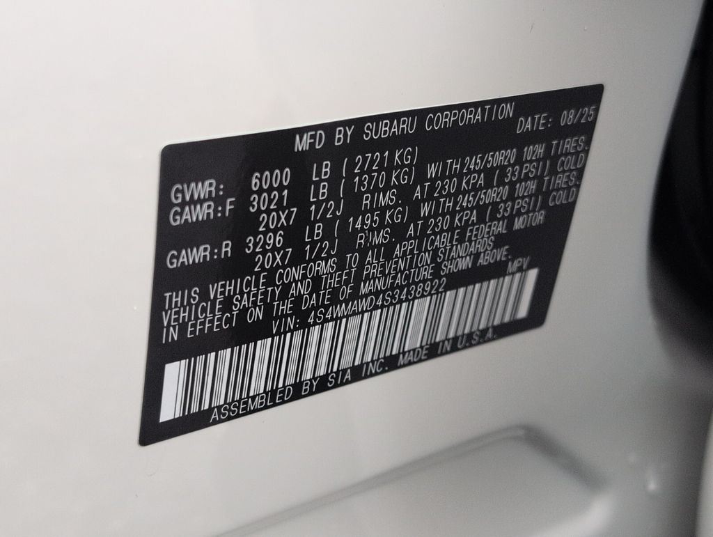 2025 Subaru Ascent Onyx Edition-Touring - Photo 12