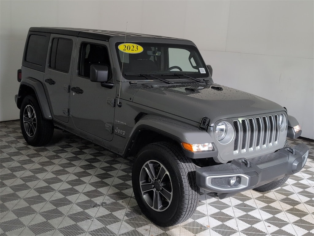 Used 2023 Jeep Wrangler 4-DOOR SAHARA 4X4 SUV