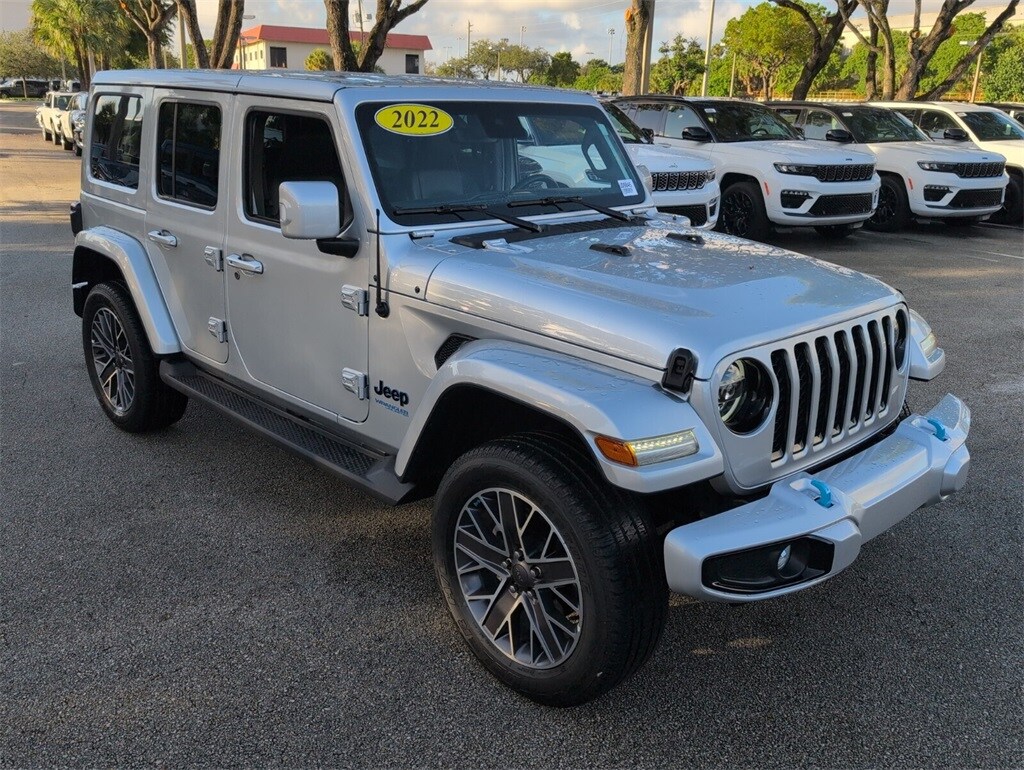 Used 2022 Jeep Wrangler Unlimited 4xe Sahara SUV