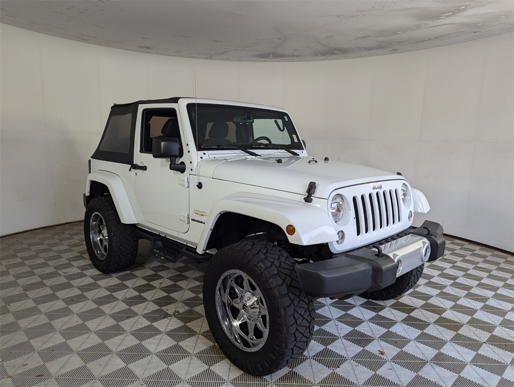 Used 2015 Jeep Wrangler Sahara with VIN 1C4AJWBG7FL532433 for sale in Delray Beach, FL