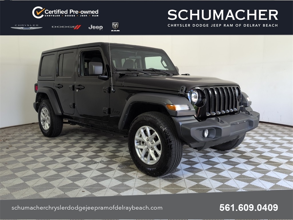 Used 2023 Jeep Wrangler 4-DOOR SPORT 4X4 SUV
