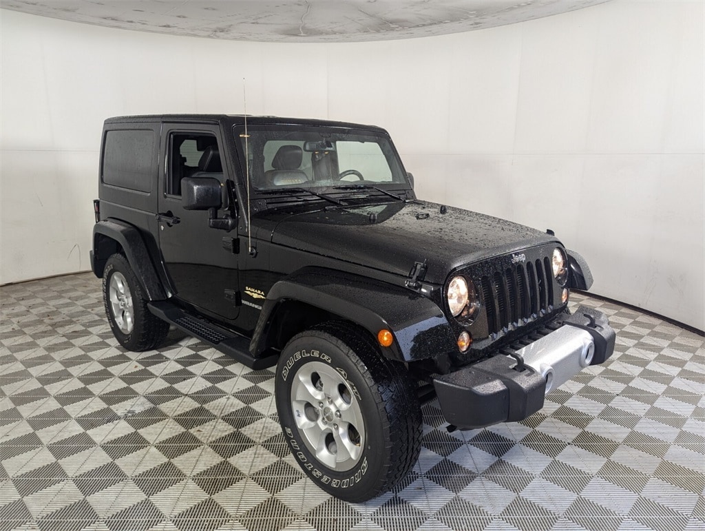 Used 2015 Jeep Wrangler Sahara with VIN 1C4AJWBG1FL669044 for sale in Delray Beach, FL