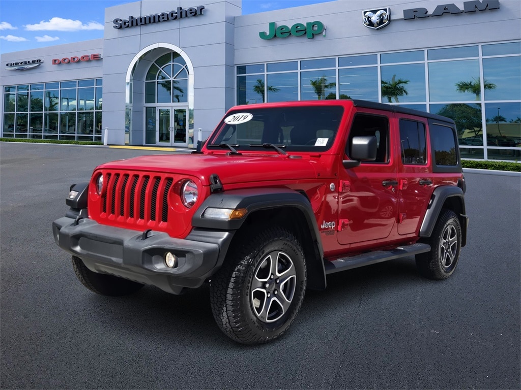 Used 2019 Jeep Wrangler Unlimited Sport 4x4 SUV