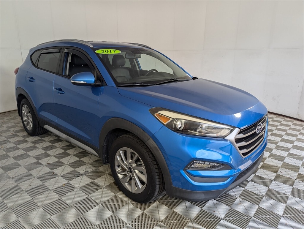 Used 2017 Hyundai Tucson SE Plus with VIN KM8J33A44HU509801 for sale in Delray Beach, FL