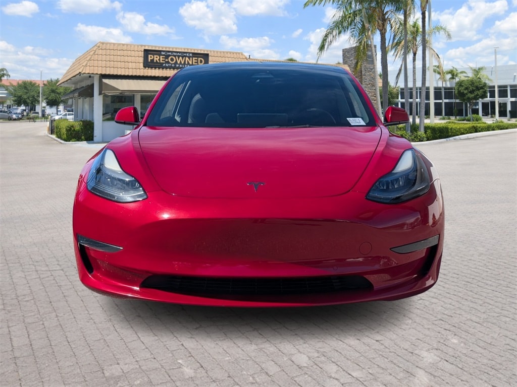 Used 2022 Tesla Model 3 Base with VIN 5YJ3E1EA8NF338535 for sale in Delray Beach, FL