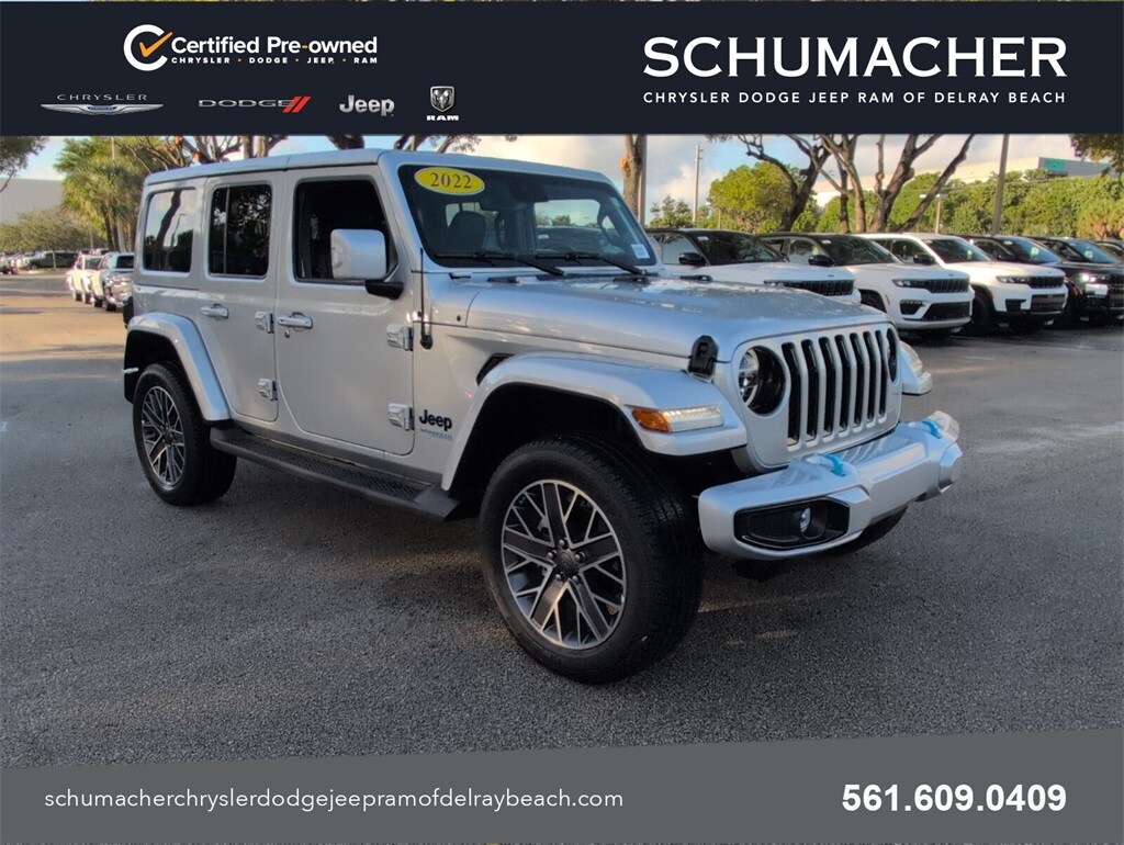 Used 2022 Jeep Wrangler Unlimited 4xe Sahara SUV