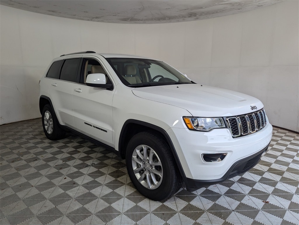 Certified 2021 Jeep Grand Cherokee Laredo E with VIN 1C4RJEAG9MC817985 for sale in Delray Beach, FL