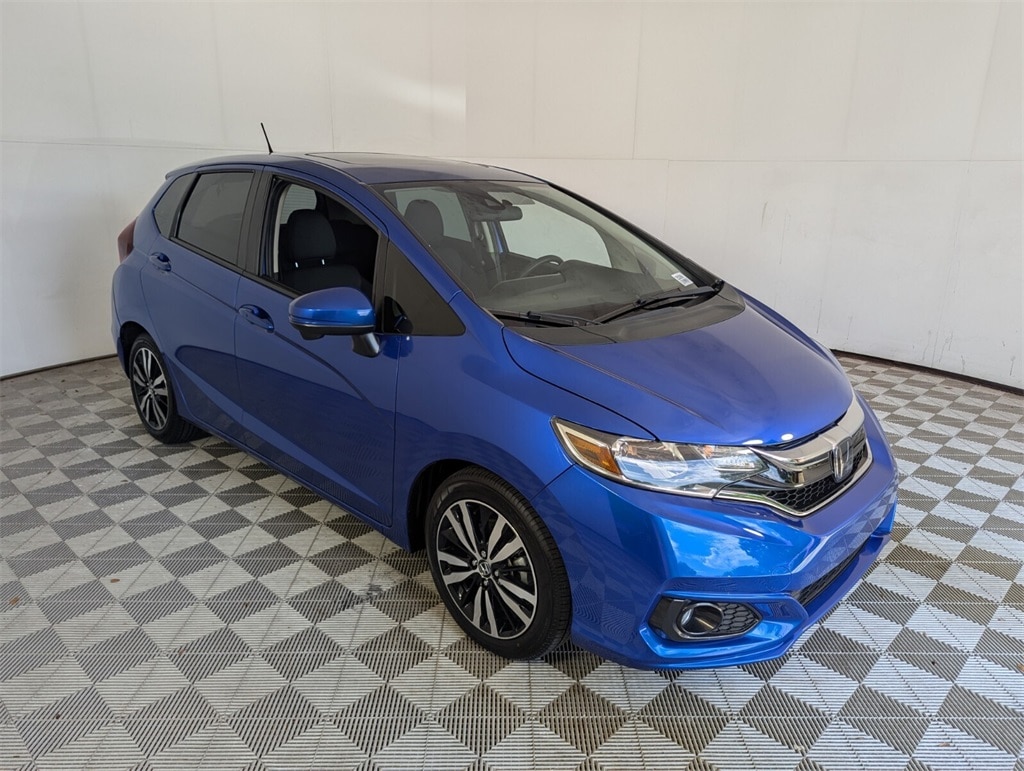 Used 2019 Honda Fit EX with VIN 3HGGK5H87KM723930 for sale in Delray Beach, FL