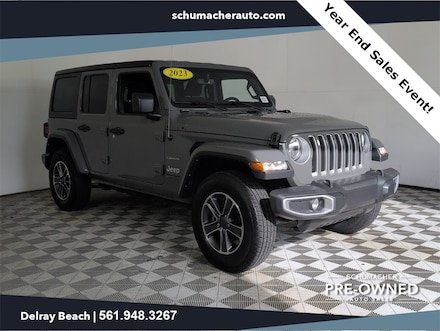 2023 Jeep Wrangler 4-DOOR SAHARA 4X4 SUV