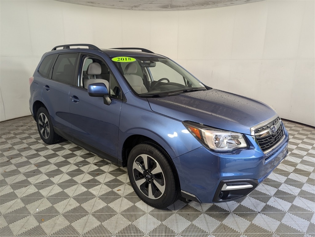 Used 2018 Subaru Forester Premium with VIN JF2SJAEC7JH572234 for sale in Delray Beach, FL