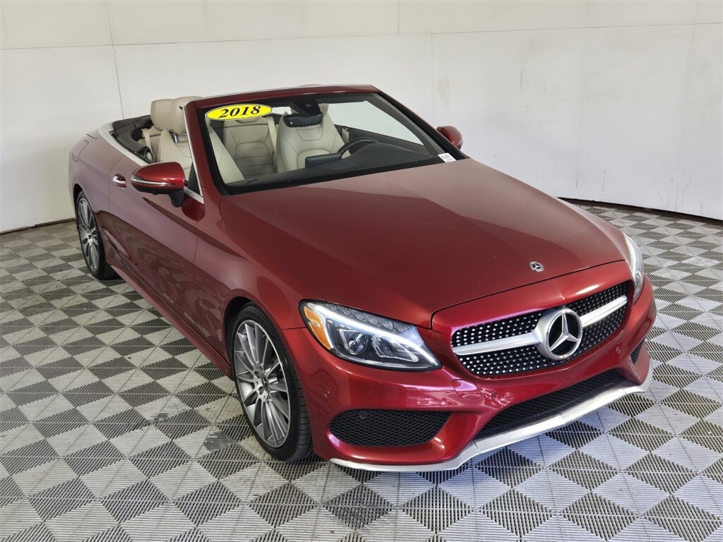 Used 2018 Mercedes-Benz C-Class C 300 Cabriolet