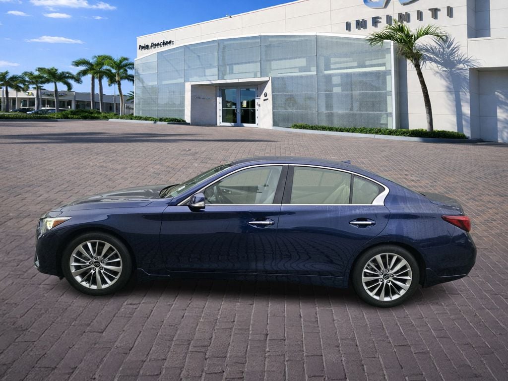 Used 2023 INFINITI Q50 Luxe Sedan