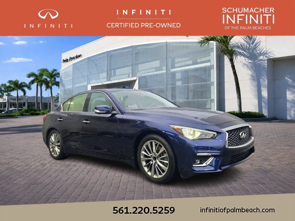 Used 2023 INFINITI Q50 Luxe Sedan