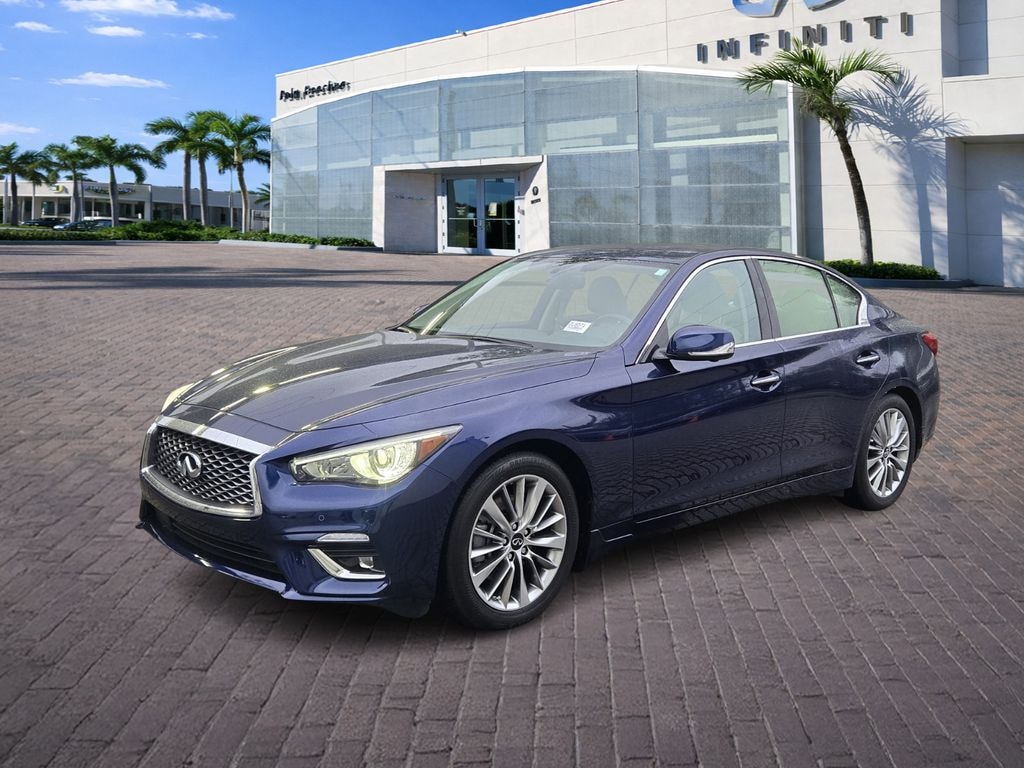 Used 2023 INFINITI Q50 Luxe Sedan
