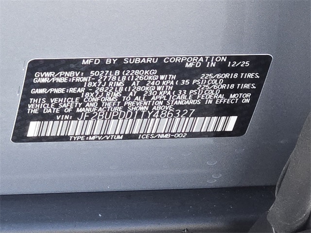 2026 Subaru Outback Limited - Photo 15
