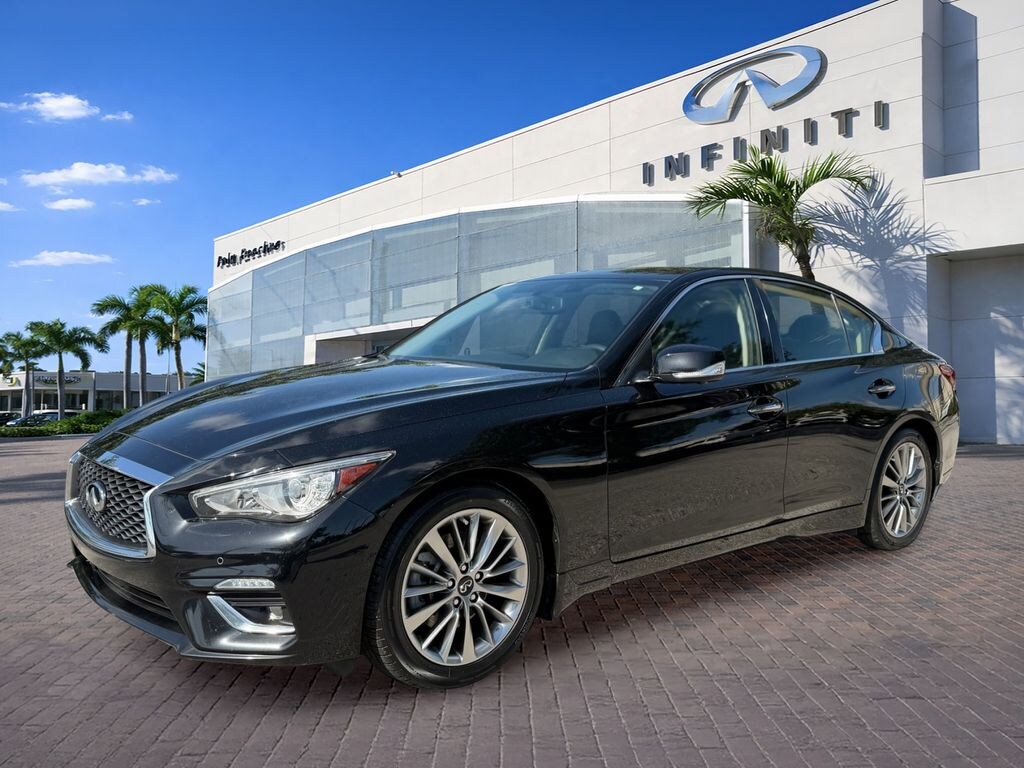 Used 2021 INFINITI Q50 3.0t Luxe Sedan