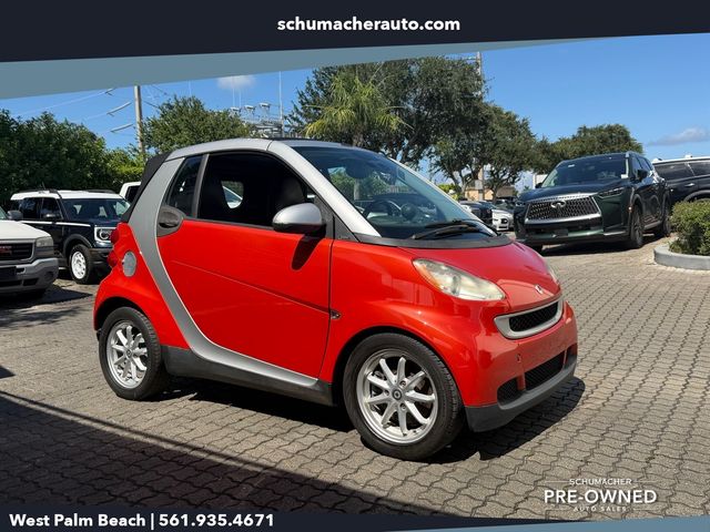 2008 smart fortwo passion cabriolet's photo
