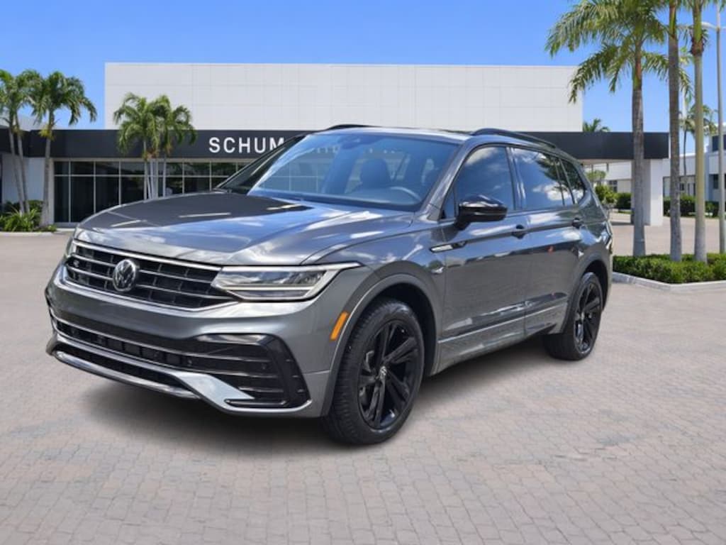 Certified 2024 Volkswagen Tiguan 2.0T SE R-Line Black SUV