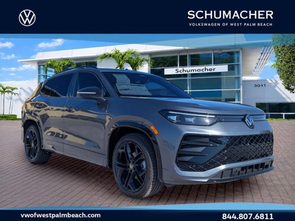New 2026 Volkswagen Tiguan 2.0T SE R-Line Black SUV