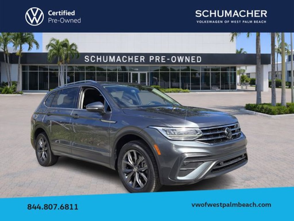 Certified 2022 Volkswagen Tiguan 2.0T SE SUV