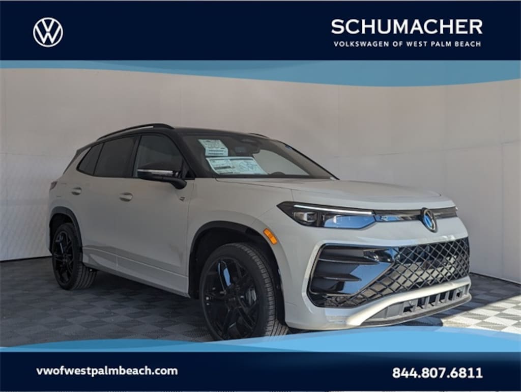 New 2026 Volkswagen Tiguan 2.0T SE R-Line Black SUV