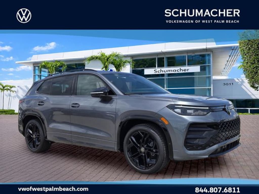 New 2026 Volkswagen Tiguan 2.0T SE R-Line Black SUV