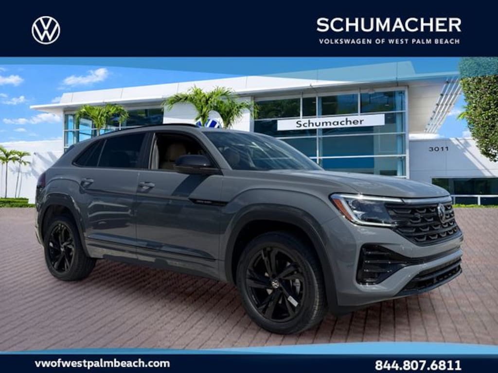 New 2026 Volkswagen Atlas Cross Sport 2.0T SEL R-Line Black SUV