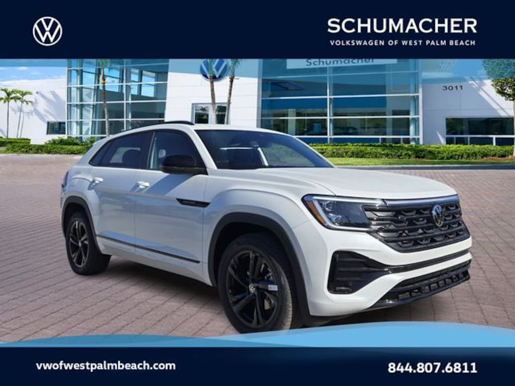 New 2026 Volkswagen Atlas Cross Sport 2.0T SEL R-Line Black SUV
