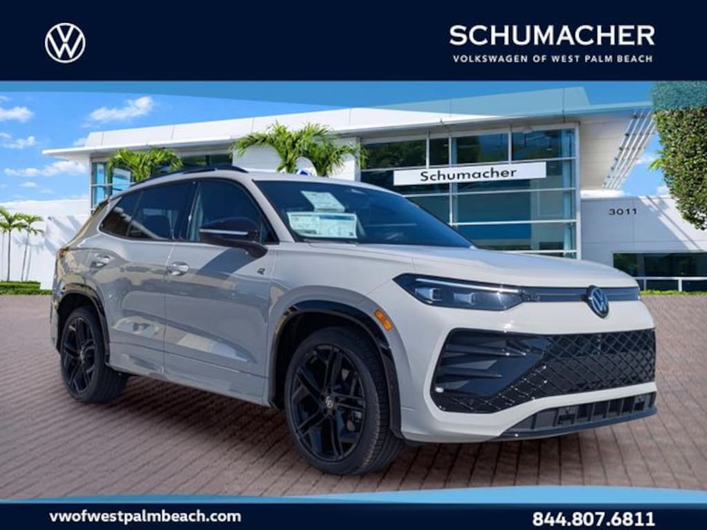 New 2026 Volkswagen Tiguan 2.0T SE R-Line Black SUV