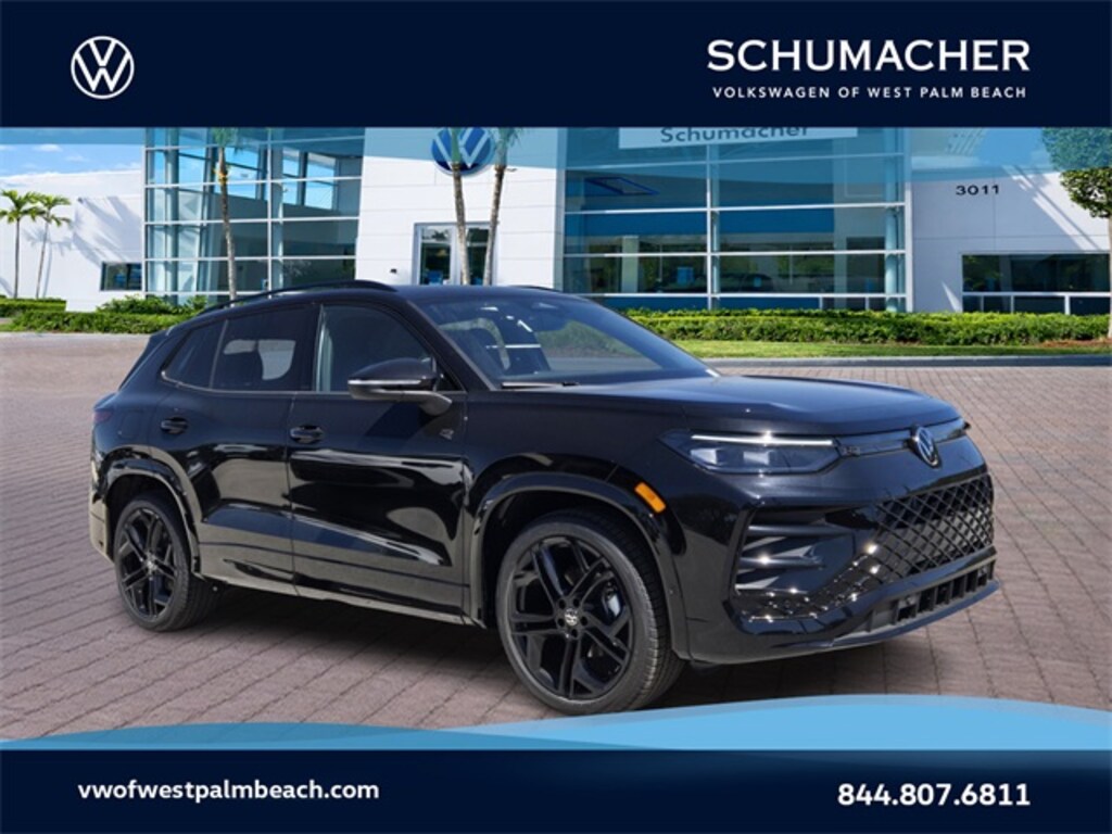 New 2026 Volkswagen Tiguan 2.0T SE R-Line Black SUV