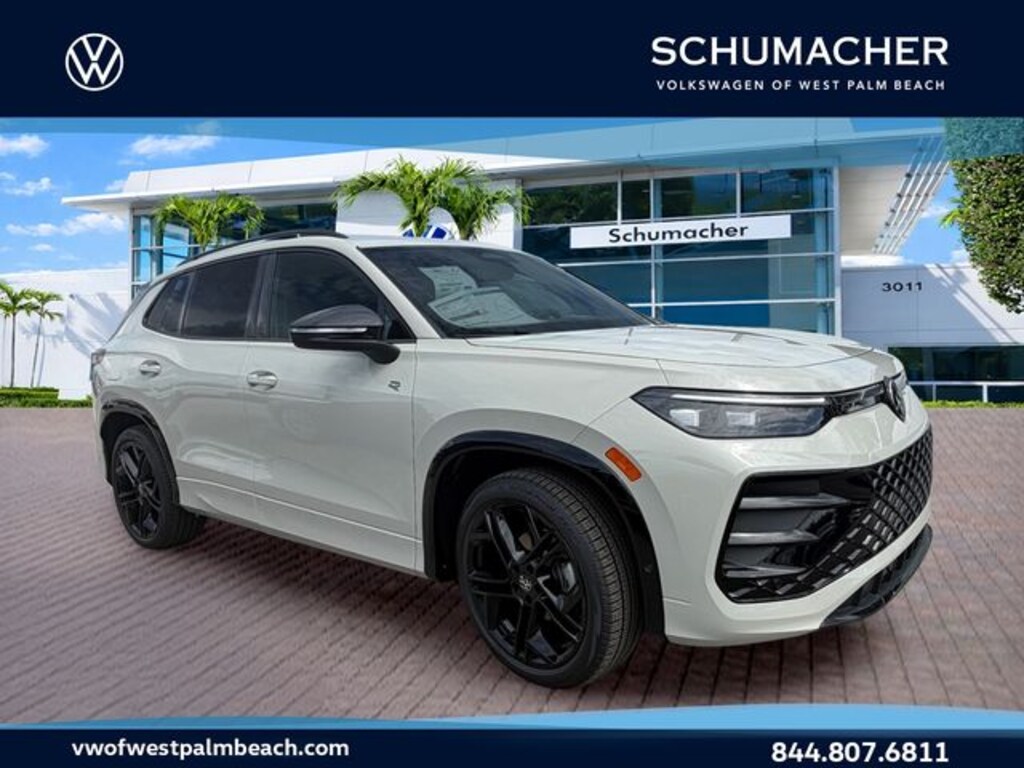 New 2026 Volkswagen Tiguan 2.0T SE R-Line Black SUV