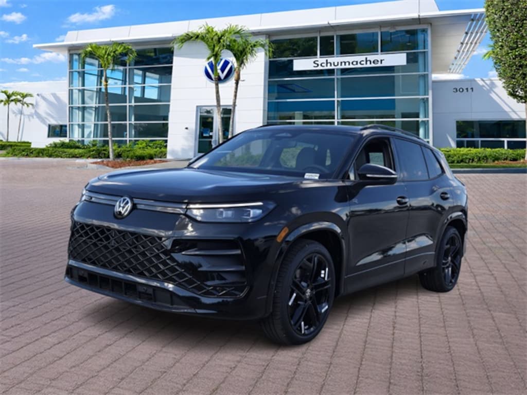 New 2026 Volkswagen Tiguan 2.0T SE R-Line Black SUV