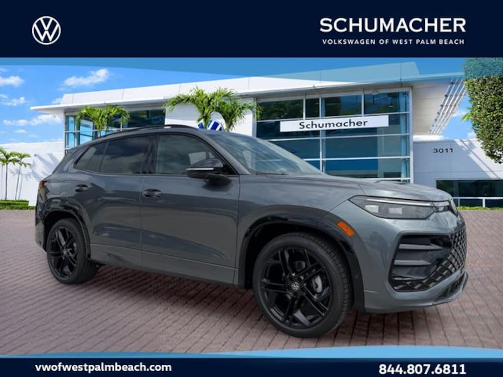 New 2026 Volkswagen Tiguan 2.0T SE R-Line Black SUV