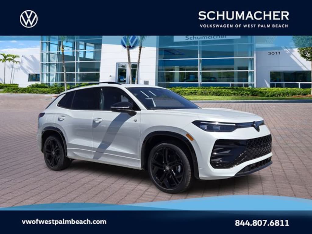 New 2026 Volkswagen Tiguan 2.0T SE R-Line Black SUV