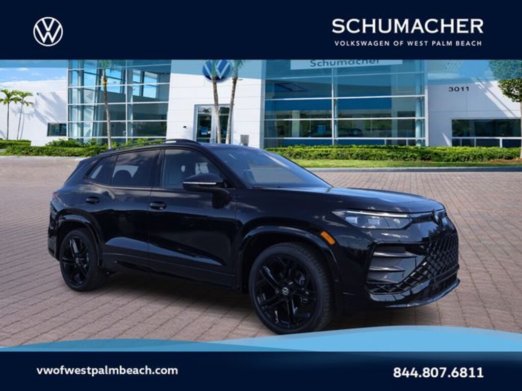 New 2026 Volkswagen Tiguan 2.0T SE R-Line Black SUV