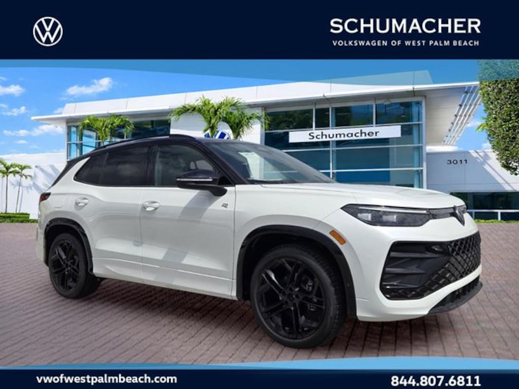 New 2026 Volkswagen Tiguan 2.0T SE R-Line Black SUV