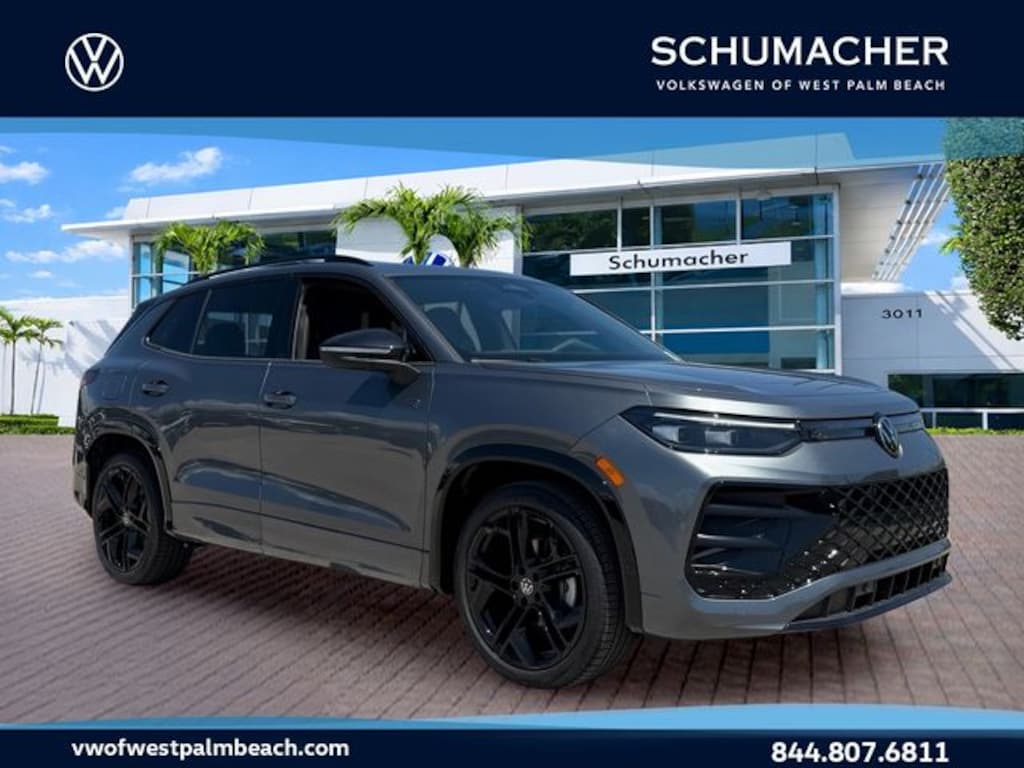 New 2026 Volkswagen Tiguan 2.0T SE R-Line Black SUV