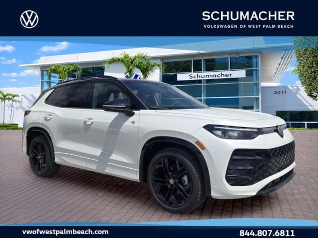 New 2026 Volkswagen Tiguan 2.0T SE R-Line Black SUV